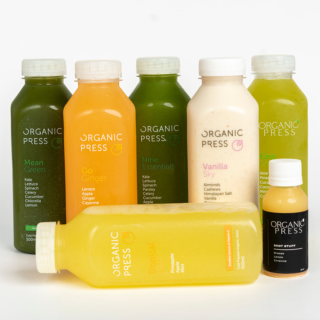 MOST POPULAR! Intermediate Cleanse (6 Juices & 1 Shot)